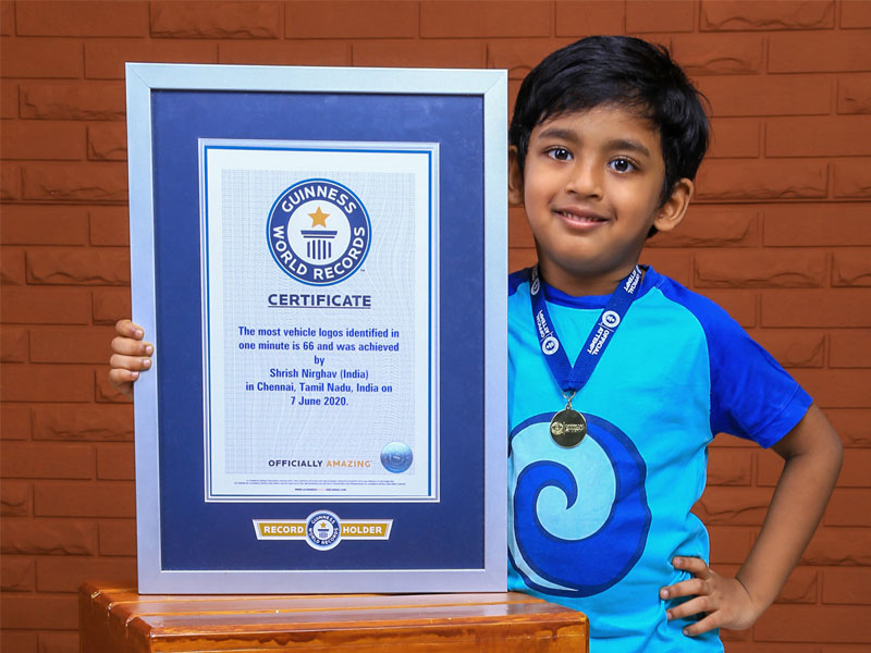 SHRISH NIRGHAV, SET THE GUINNESS WORLD RECORD